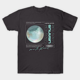 Uranus Planets Space Galaxy Universe Cosmos T-Shirt